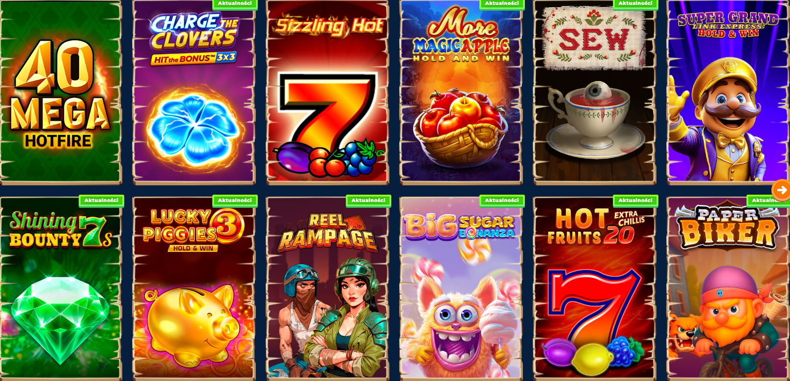 Gry kasynowe Wazamba - Sloty i automaty